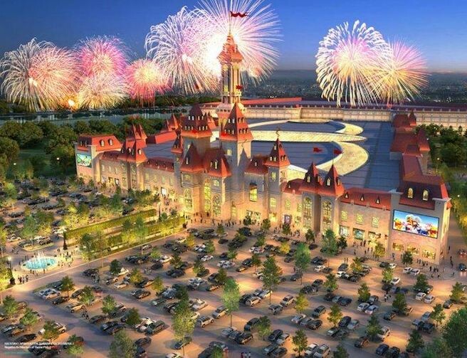 Строительство крупнейшего парка развлечений «Остров мечты» близится к завершению!