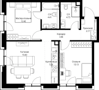 Квартира №20703