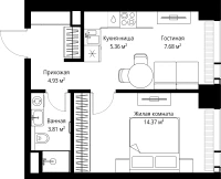 Квартира №34206