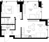 Квартира №530388