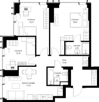 Квартира №624283