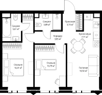 Квартира №43606