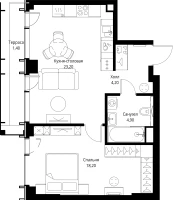 Квартира №645517