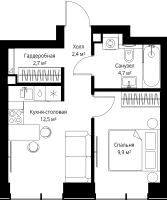 Квартира №307036