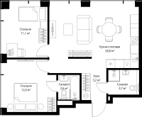 Квартира №416075