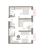 Квартира №850