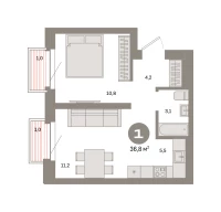 Квартира №825