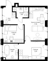Квартира №503025