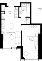 Квартира №539491