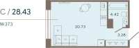 Апартамент №373