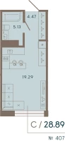 Апартамент №407