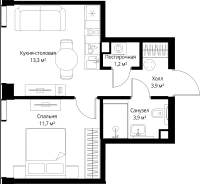 Квартира №113093