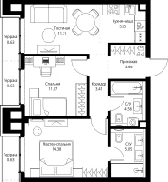 Квартира №21910