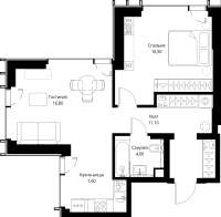 Квартира №655595