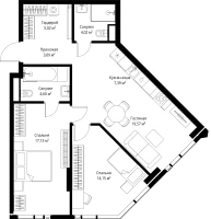 Квартира №43305