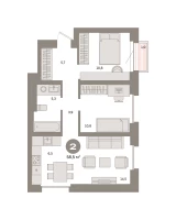 Квартира №736