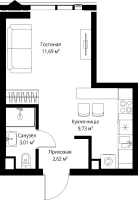 Квартира №14608