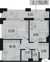 Квартира №43