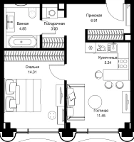 Квартира №11004