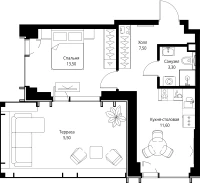 Квартира №648544