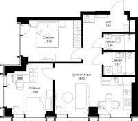 Квартира №643507