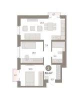 Квартира №1330