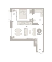 Квартира №671