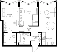 Квартира №31905