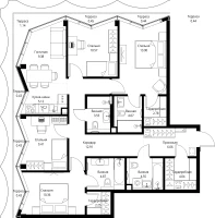 Квартира №11605