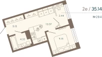 Апартамент №284
