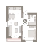 Квартира №966