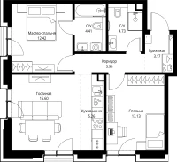 Квартира №20603