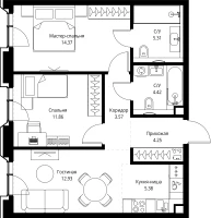 Квартира №21016