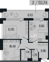 Квартира №19