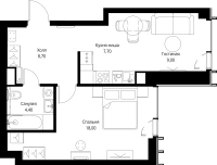 Квартира №628336