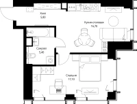 Квартира №613147