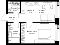 Квартира №21104