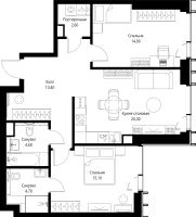 Квартира №643504