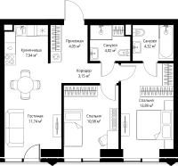 Квартира №10601