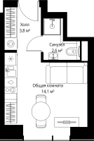 Квартира №307037