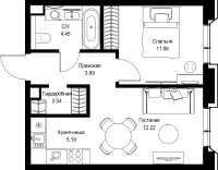 Квартира №20709