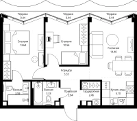 Квартира №11606