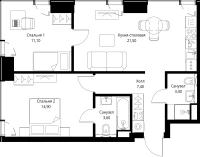 Квартира №321137