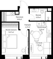 Квартира №11504