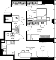 Квартира №510123