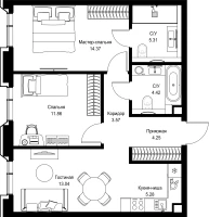 Квартира №21413