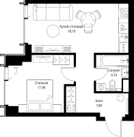 Квартира №639473