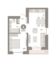 Квартира №952