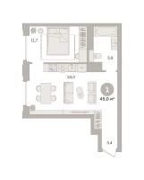 Квартира №714