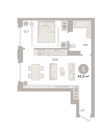 Квартира №617